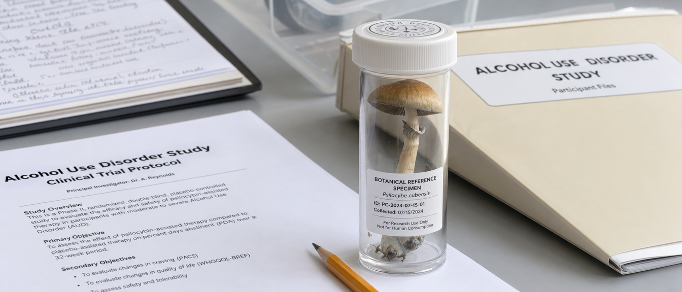 TheBogenschutz2022TrialPsilocybinandtheGripofAlcohol Alcohol Use Disorder Psilocybin Trial Protocol.Png