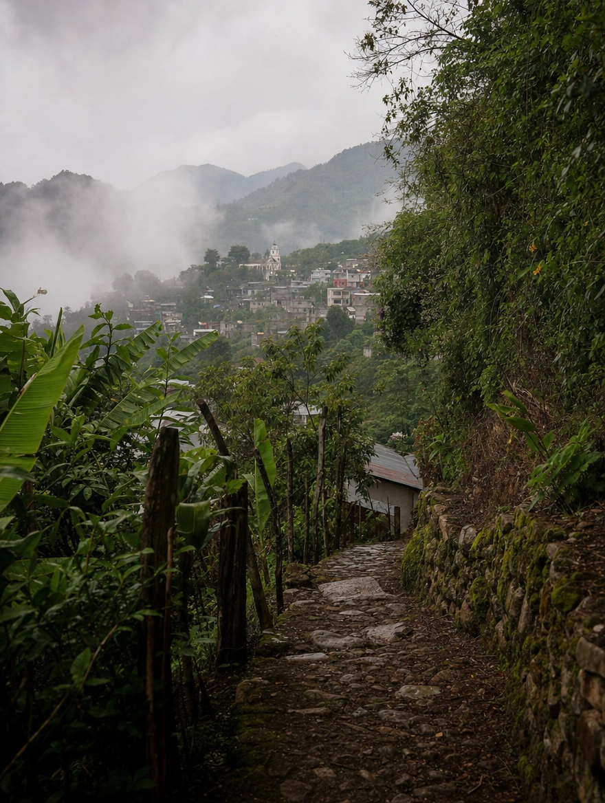 Mazatec Village in the Mountains