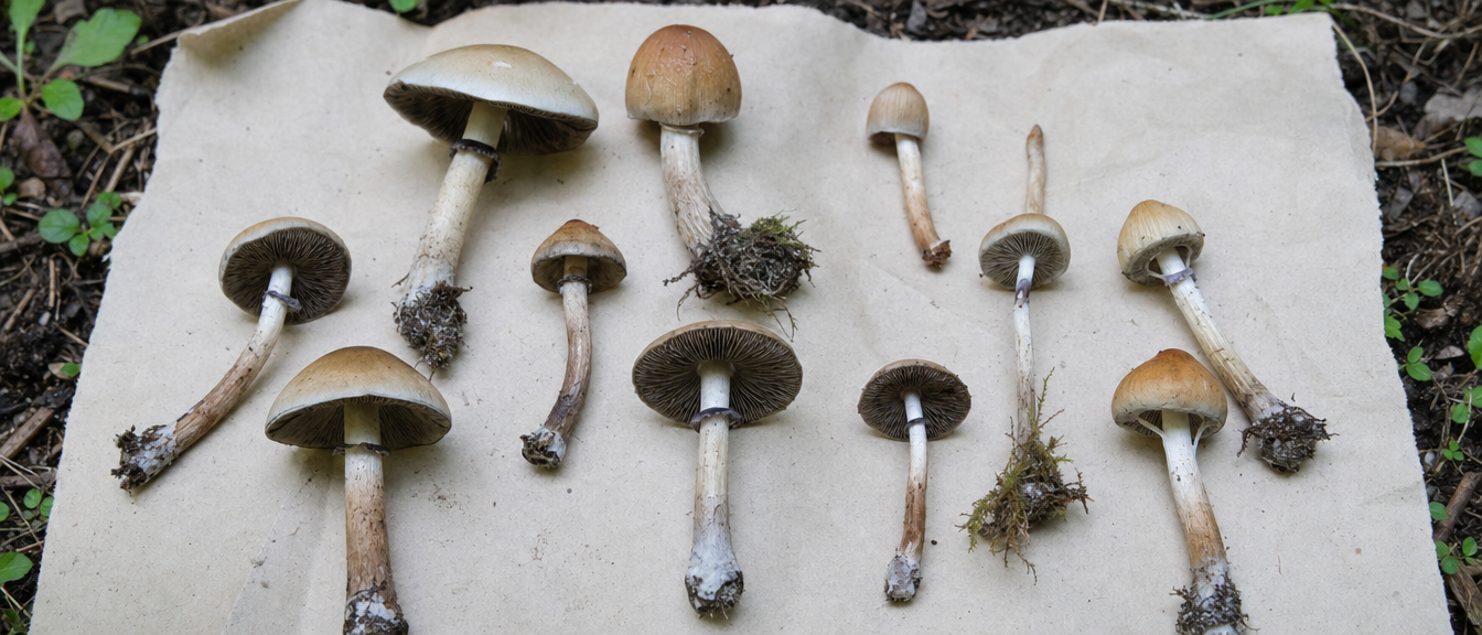 Ethnomycology Field Specimen Layout