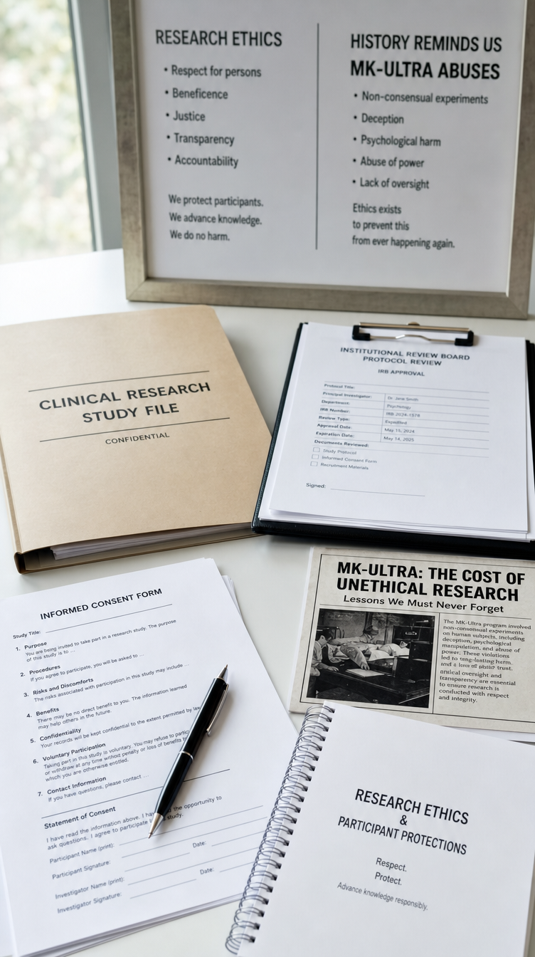 MkultraciaPsychedelicexperiments Researchethics