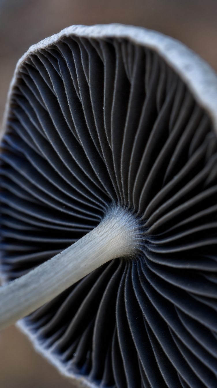 The Genera That Produce Psilocybin A Field Overview Panaeolus Blue Meanies Black Gills Anatomical Study Png