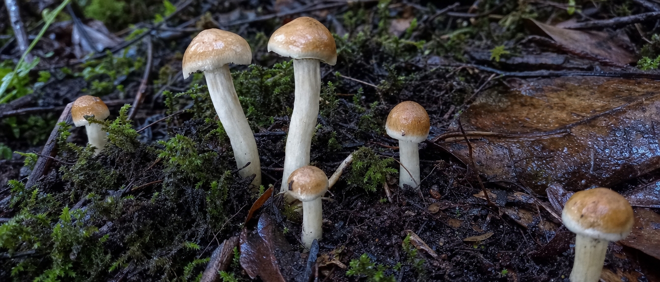 Psilocybin Mushrooms Natural Field Context