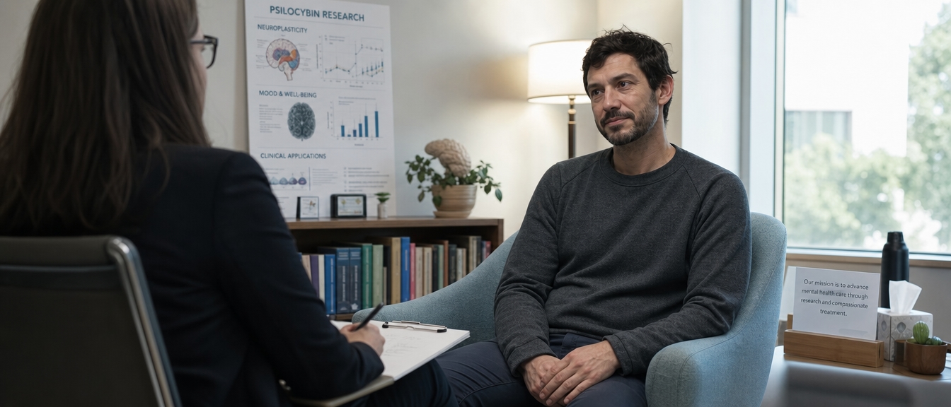 Psilocybin Assisted Therapy Clinical Session
