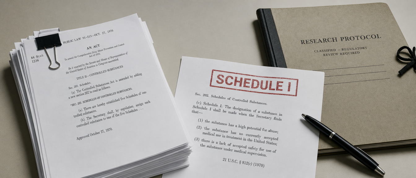 Psychedelic Prohibition And Revival Scheduleone