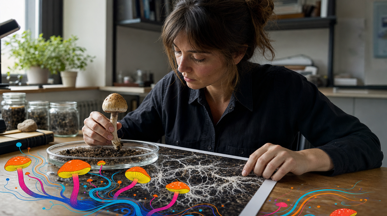 Fungal Anatomy: From Spore to Fruiting Body — editorial image 1